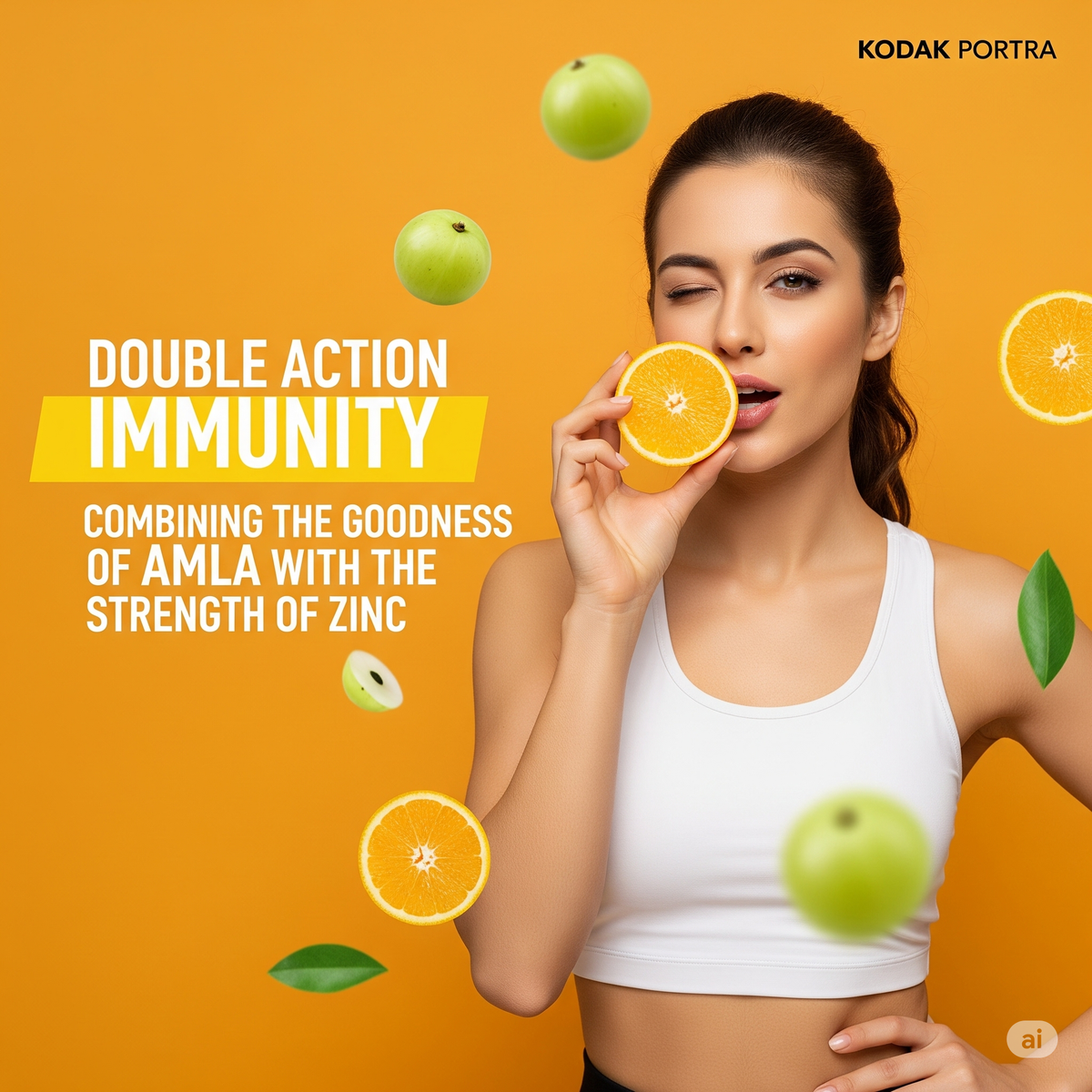 Natural Vitamin C – Organic Amla and Zinc, Botanical Blend for Skin Brightness